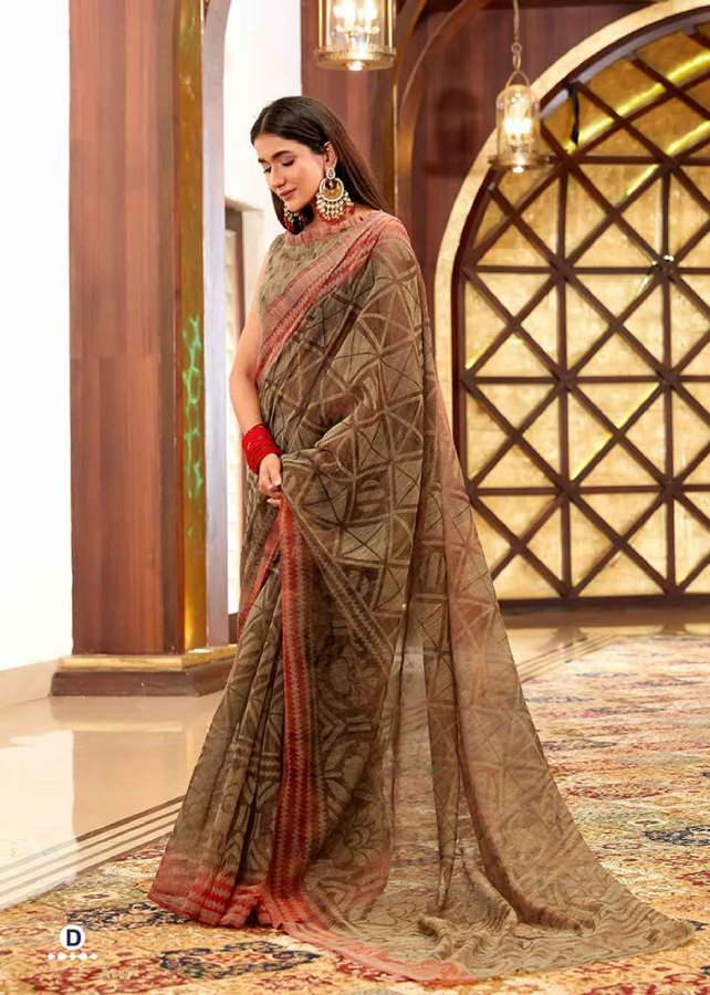 Shangrila Rewaa Brasso 2 Fancy Party Wear Latest Saree Collection